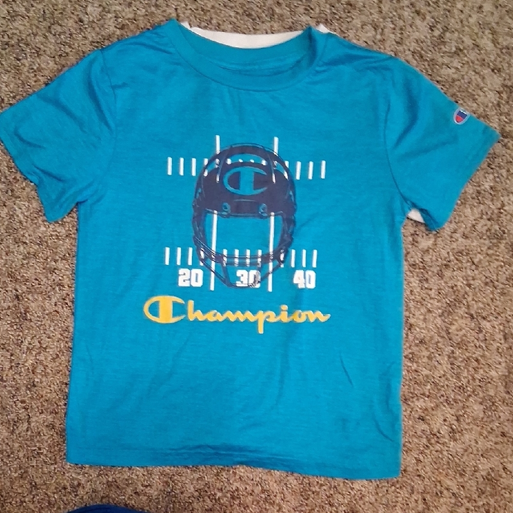Champion Kids T-Shirt and Shorts Collection - Blue, Orange, White, Gray, Navy - Picture 7 of 9